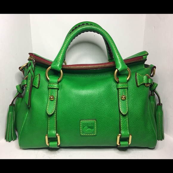 Dooney & Bourke Kelly Green Florentine Mini - Picture 2 of 12